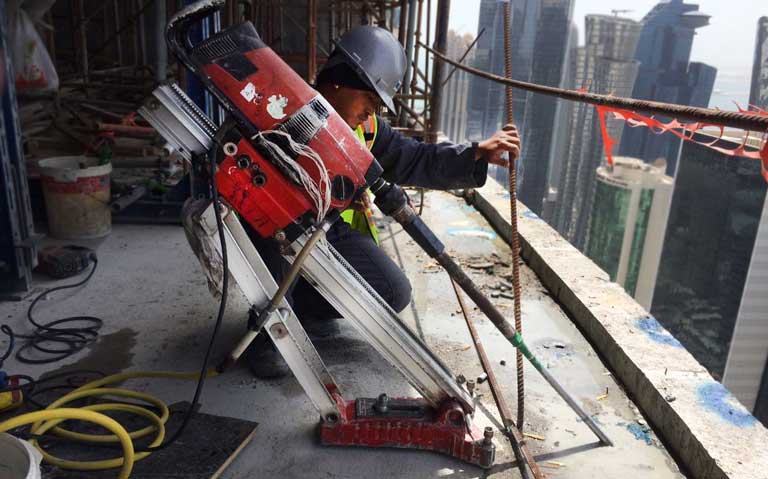 Drillone Contracting & Trading Concrete Diamond Coring Drilling Cutting